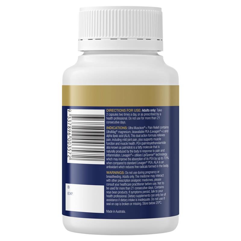 Bioceuticals Ultra Muscleze 止痛胶囊 56 粒