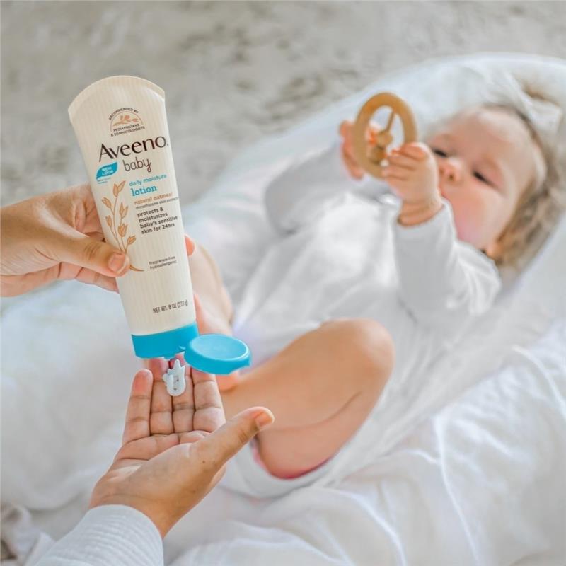 Sữa dưỡng ẩm không mùi Aveeno Baby Daily Moisture 227g