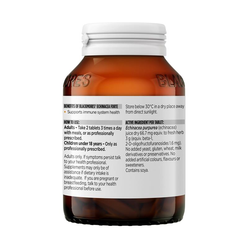 Blackmores Echinacea Forte Immune Support 150 Tablets