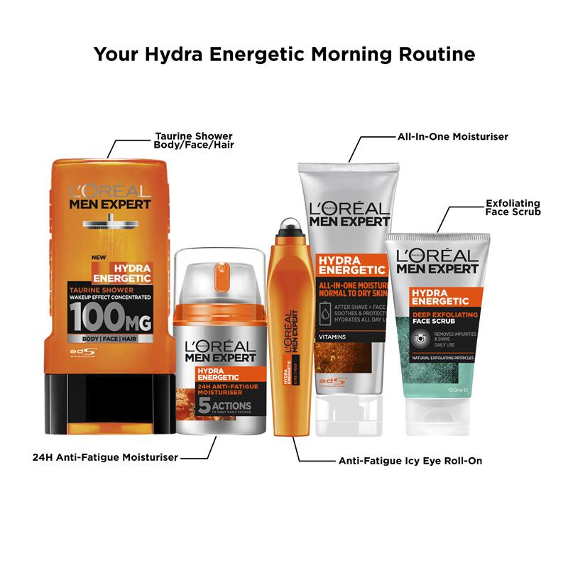 Sữa rửa mặt L'Oreal Men Expert Hydra Energetic 100mL