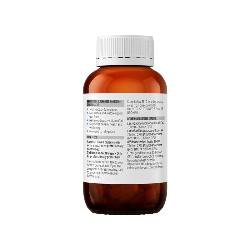 Blackmores Probiotics+ Daily Health Gut Health Vitamin 90 viên nang