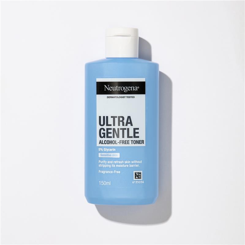 Nước hoa hồng Neutrogena Ultra Gentle Alcohol-Free Face Toner 150ml
