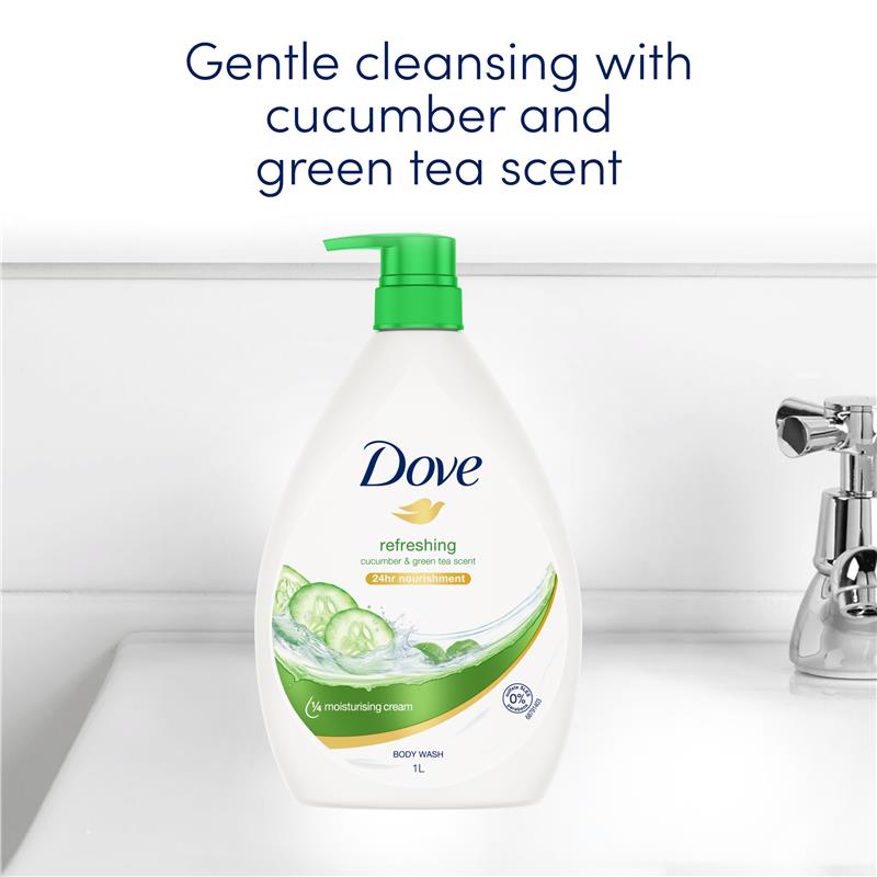 Dove Go Fresh Body Wash Fresh Touch 1L