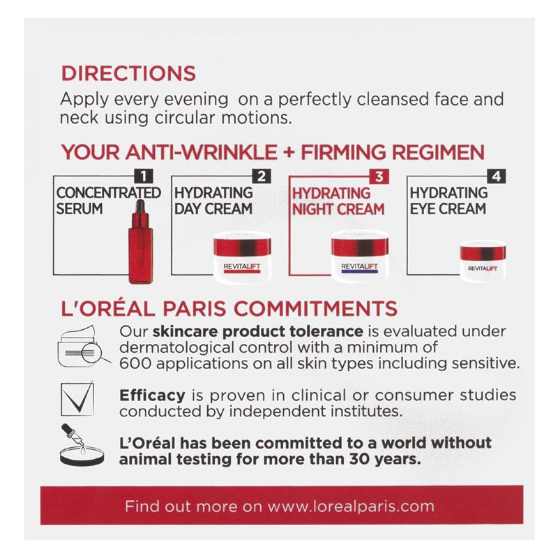 L'Oreal Paris Revitalift Night Cream 50ml