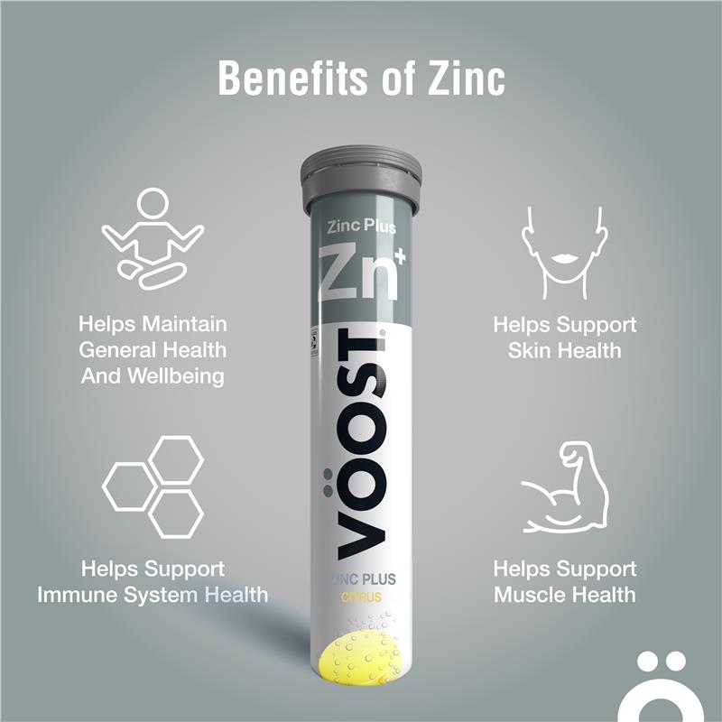 Viên sủi Voost Zinc Plus 20 viên