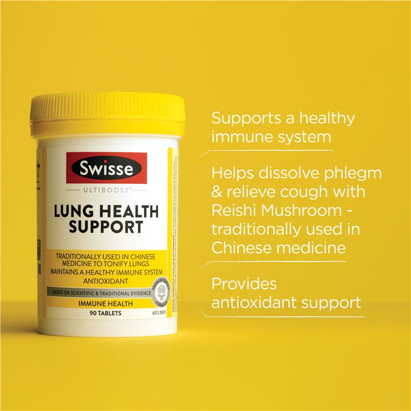 Swisse Ultiboost 肺部健康支持 90 片