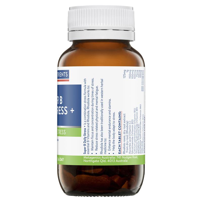 Ethical Nutrients Super B Daily Stress + 60 Viên