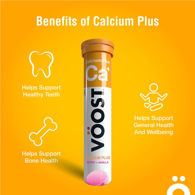 Viên sủi Voost Calcium + D3 20 viên