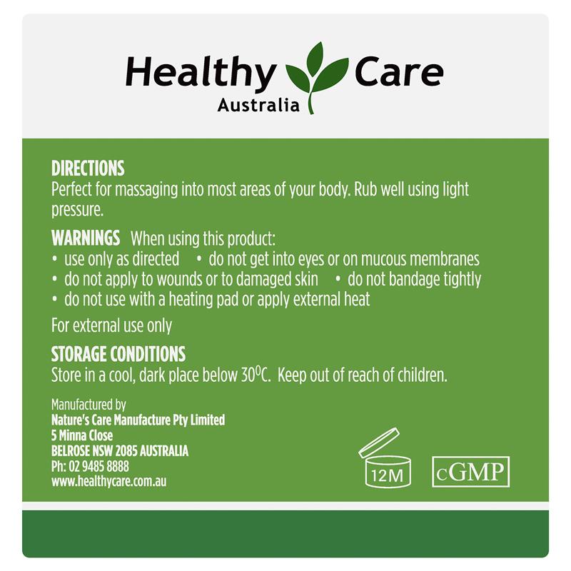 Healthy Care 鸸鹋关节炎和肌肉按摩膏 50g