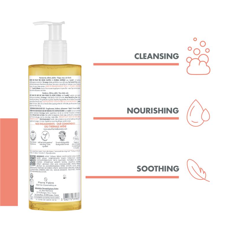 Dầu tẩy trang Avene Xeracalm AD Lipid Replenishing 750ml