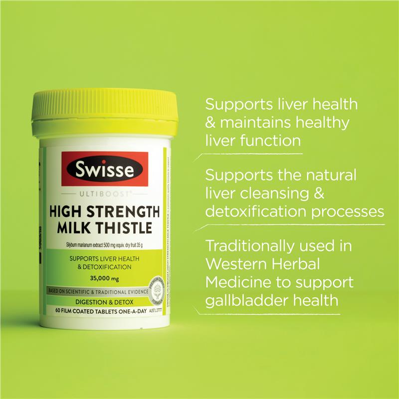 Swisse Ultiboost 高强度奶蓟草片 60 片