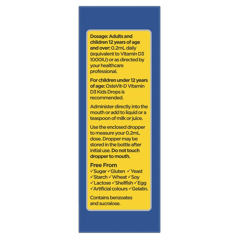 OsteVit-D Vitamin D3 Liquid 50ml
