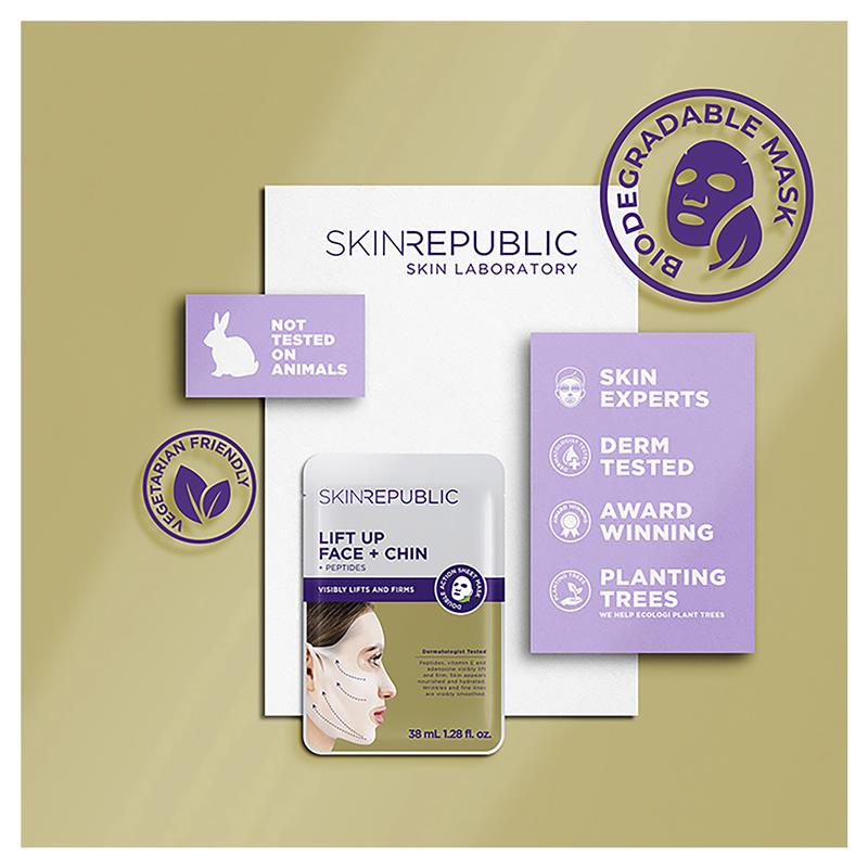 Skin Republic Lift Up Face + Chin Mask