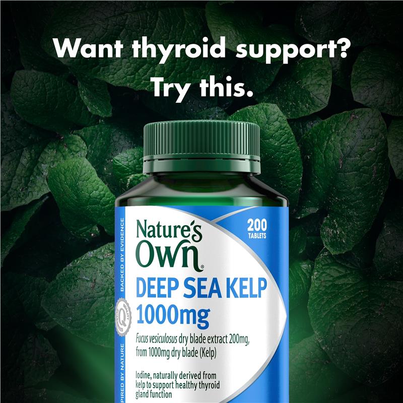 Nature's Own Kelp 1000mg 200 Viên