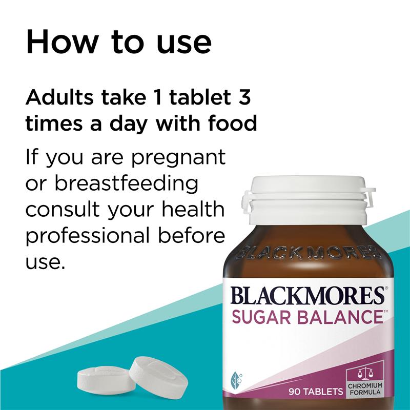 Vitamin Blackmores Sugar Balance Metabolism 90 Viên