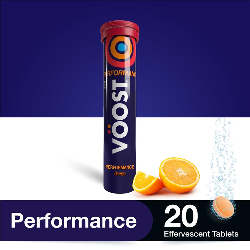 Voost Vitamin B+ Orange Performance Sủi Bọt 20 Viên