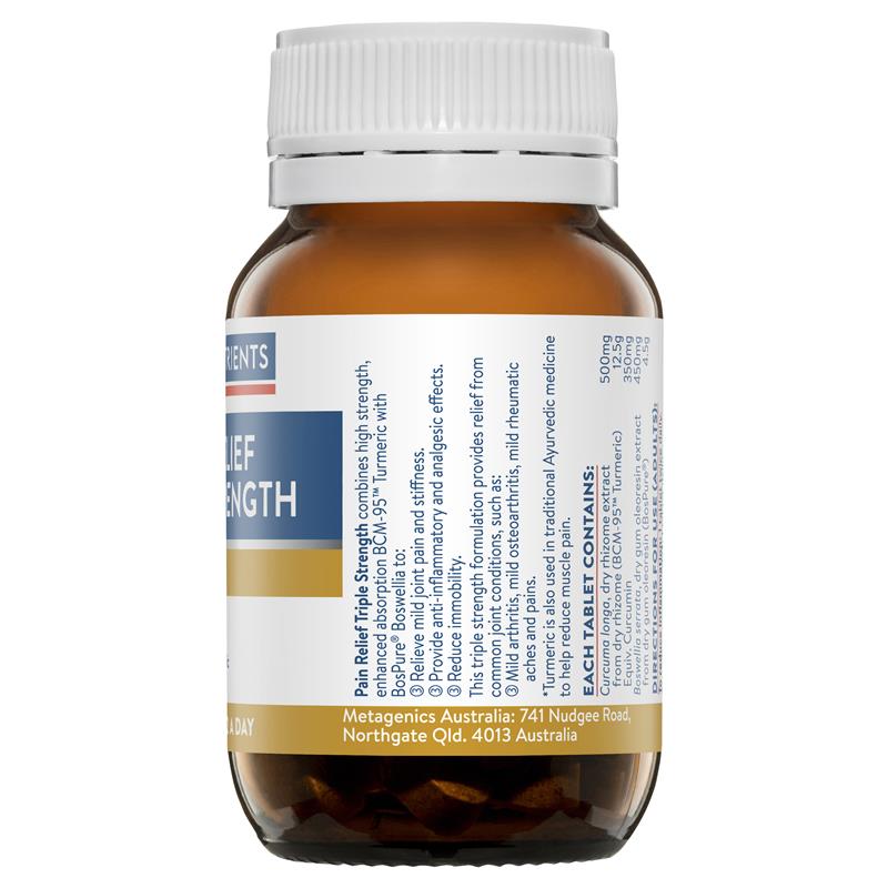 Viên uống giảm đau Ethical Nutrients Triple Strength 30 viên