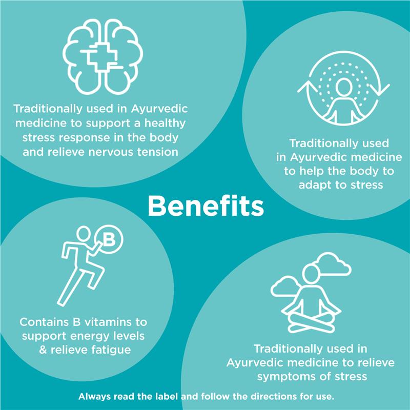 Blackmores Ashwagandha+ Stress Support Vitamin B 60 Viên