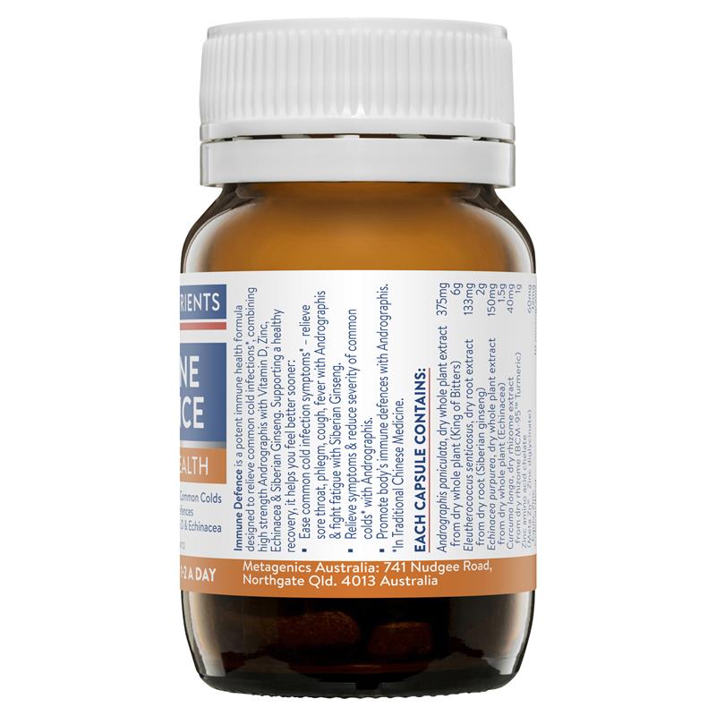 Ethical Nutrients Immune Defence 30 viên nang