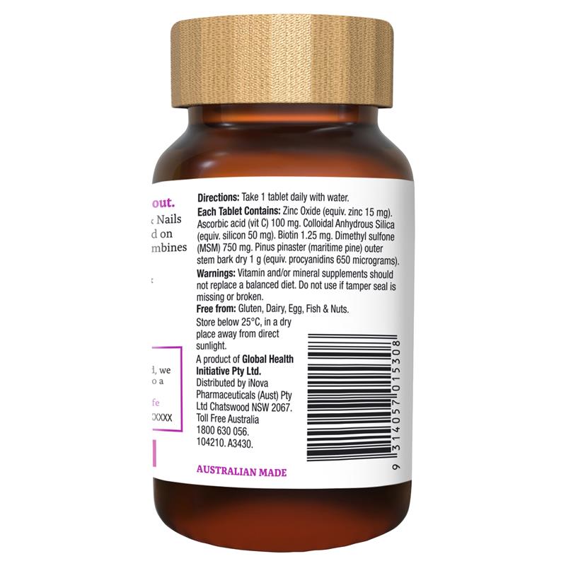 Kynd Glow Hair Skin & Nails 30 Tablets