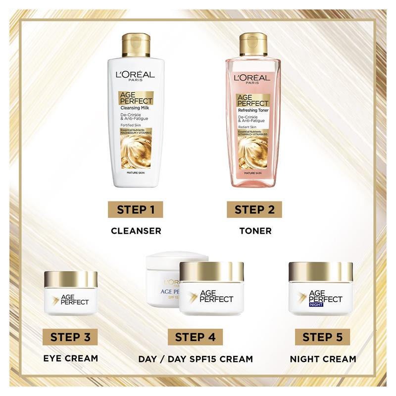 Sữa rửa mặt chống lão hóa L'Oreal Paris Age Perfect 200ml