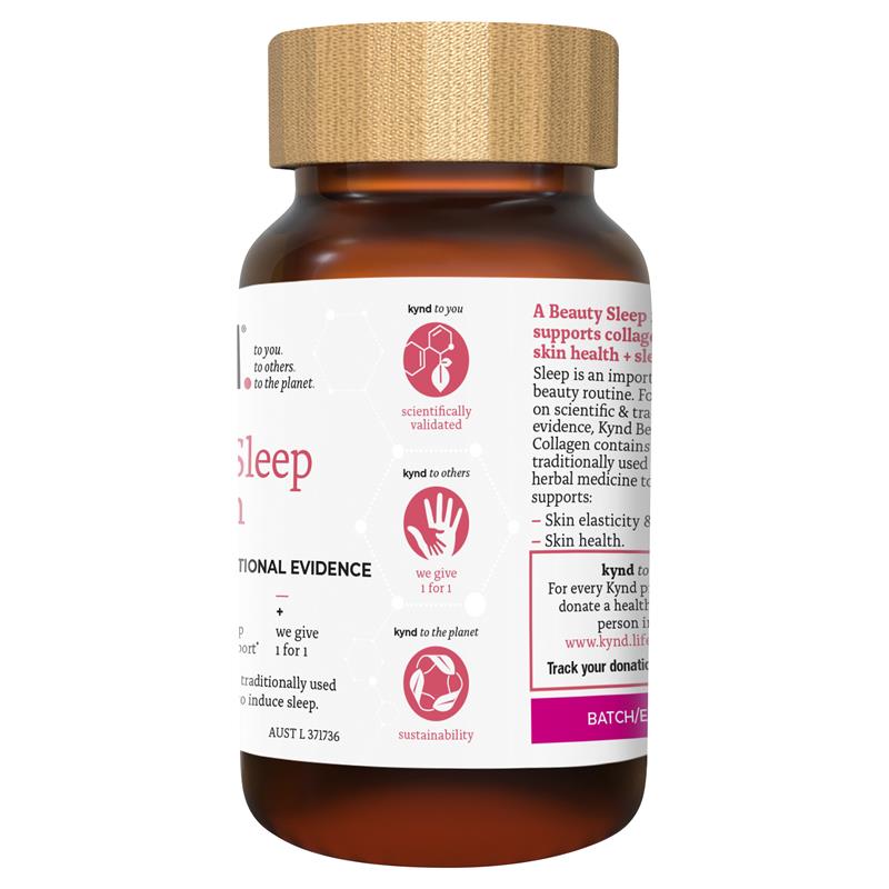 Kynd Beauty Sleep Collagen 30 Tablets