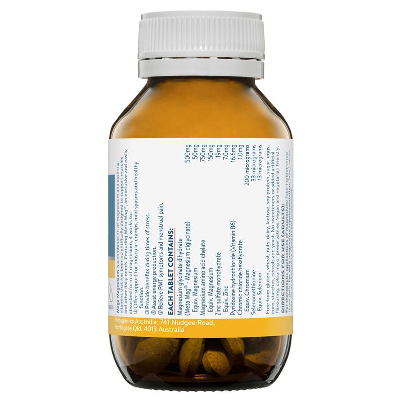 Viên uống bổ sung Magiê Ethical Nutrients Mega 60 viên