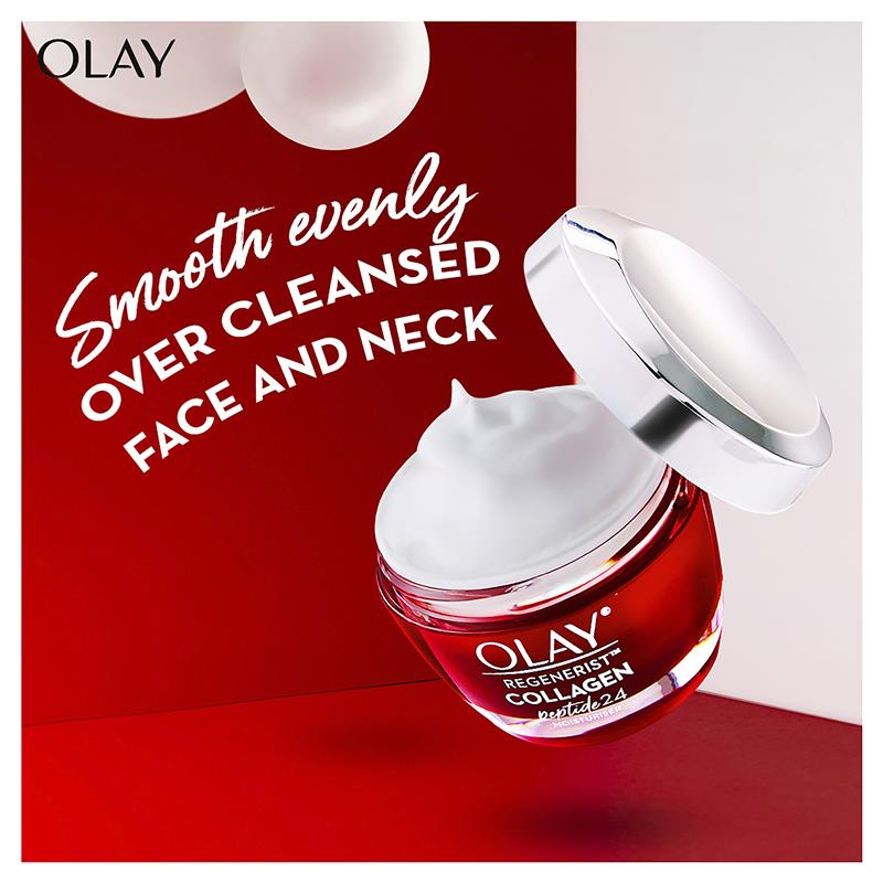 Kem dưỡng ẩm Olay Regenerist Collagen Peptide24 Face Cream 50g