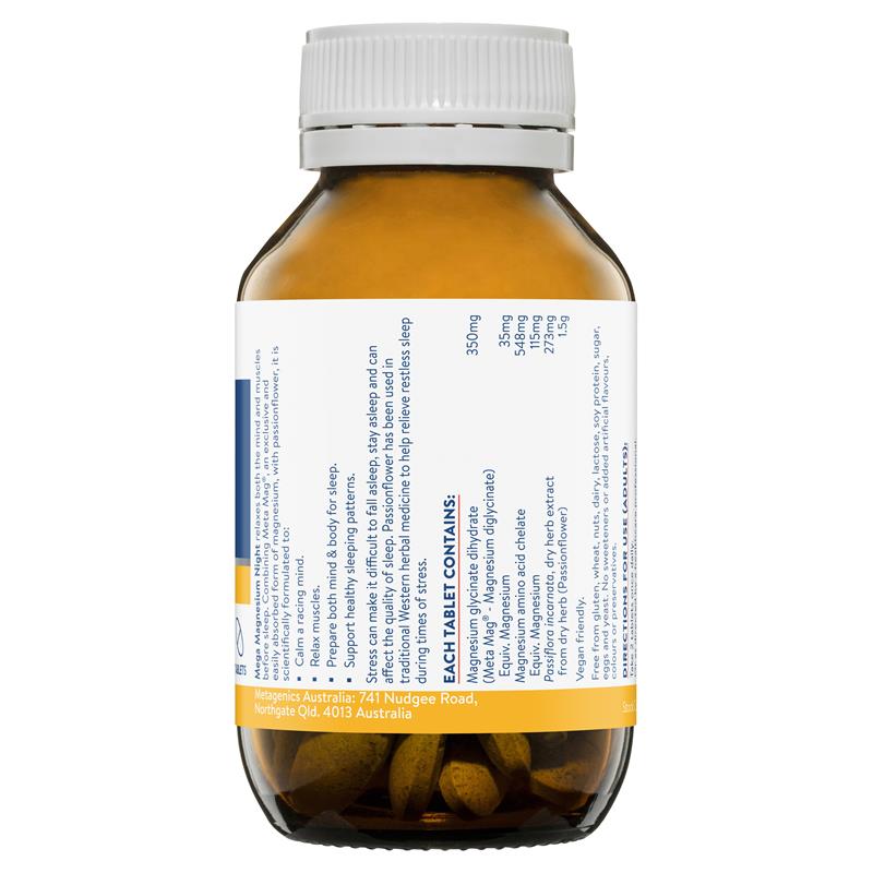 Viên uống bổ sung Magiê Ethical Nutrients Mega Magnesium Night 50 viên