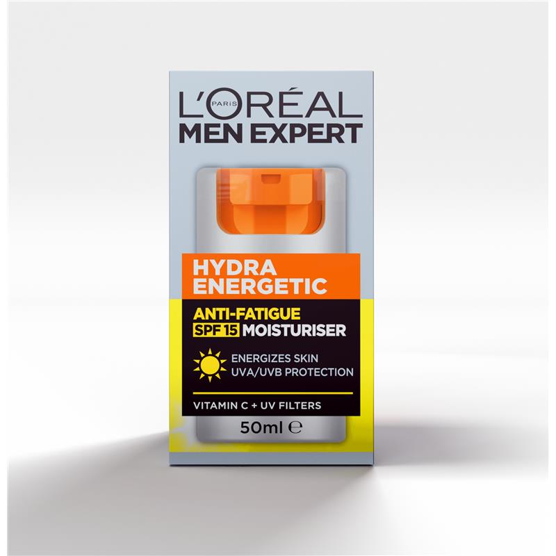 Kem dưỡng ẩm L'Oreal Men Expert Hydra Energetic SPF15 cho nam 50mL