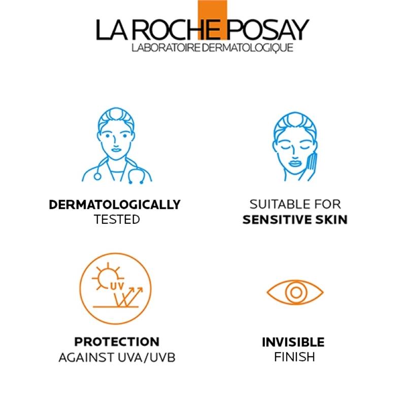 Kem chống nắng La Roche Posay Anthelios Invisible Fluid SPF 50+ 50ml