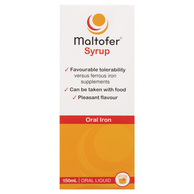 Siro sắt uống Maltofer 150ml dạng lỏng