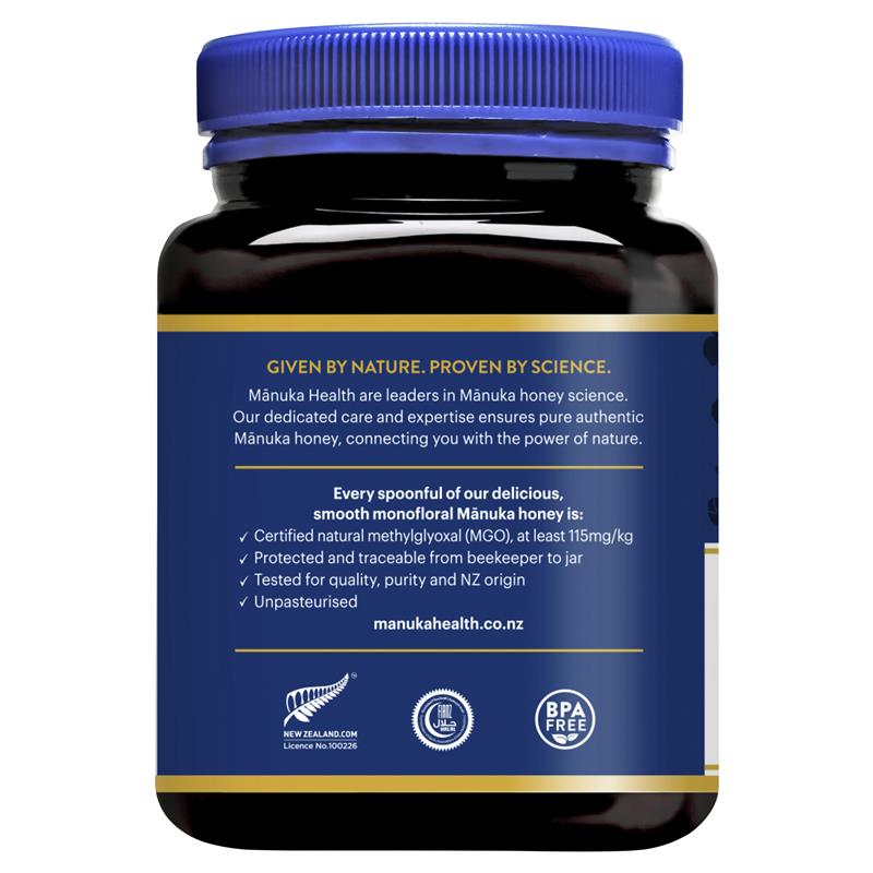Manuka Health MGO115+ UMF6 Manuka Honey 1kg