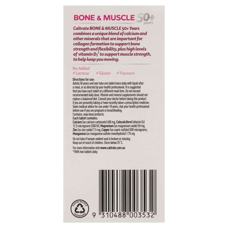 Caltrate Bone & Muscle 50+ 100 Viên
