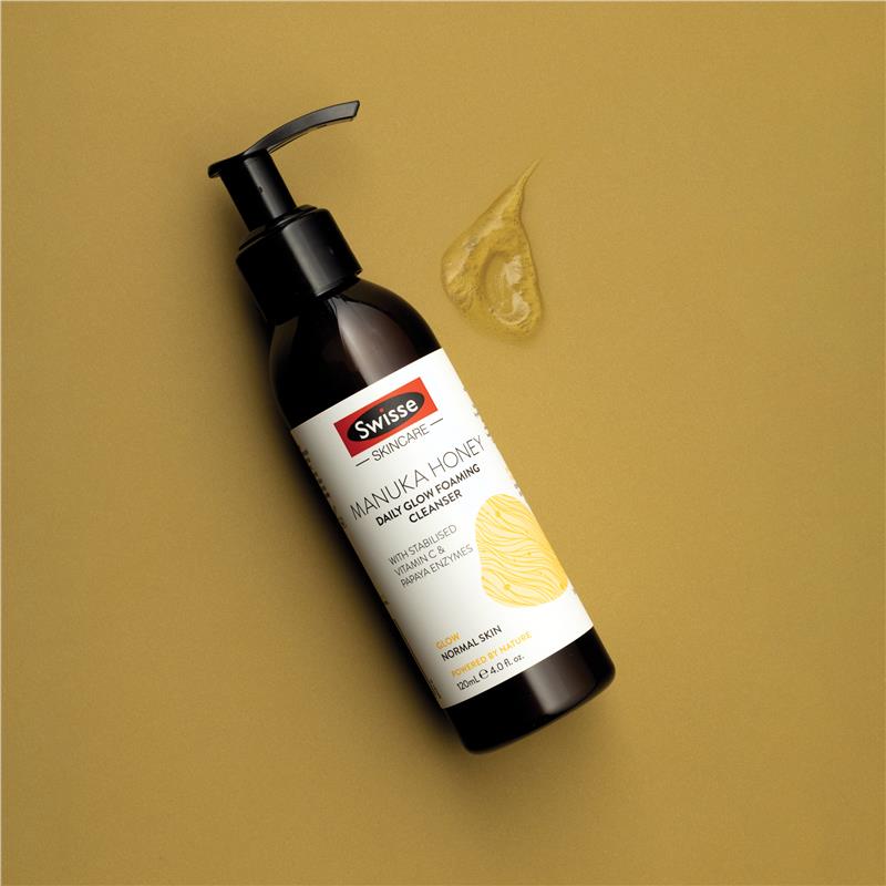 Swisse Skincare 麦卢卡蜂蜜亮泽洁面泡沫 120ml