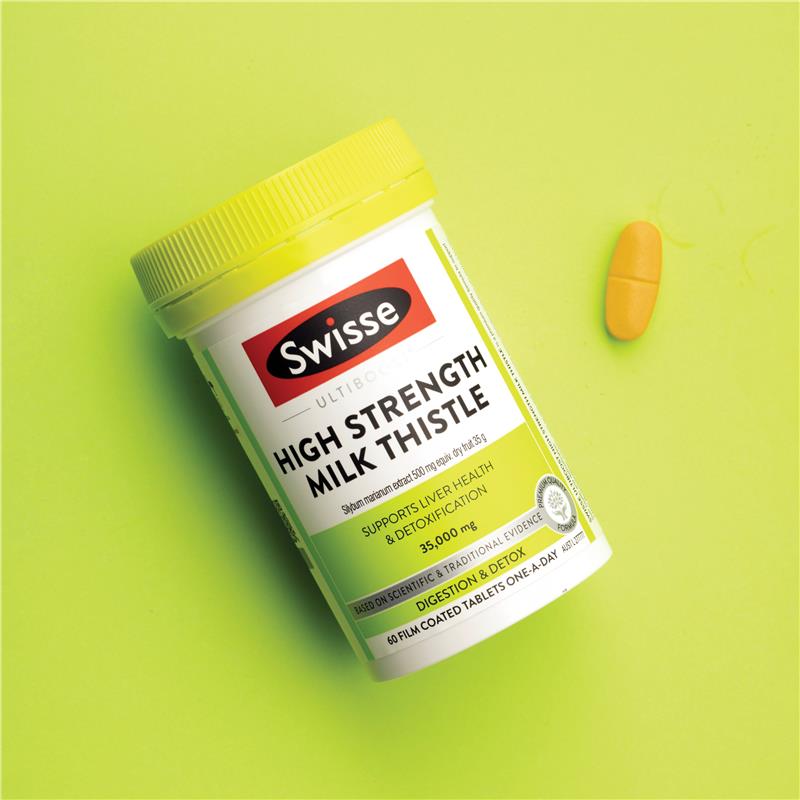 Swisse Ultiboost 高强度奶蓟草片 60 片