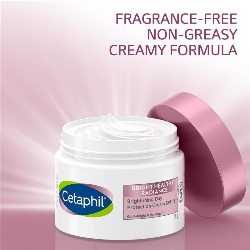Kem dưỡng da ban ngày Cetaphil Bright Healthy Radiance Brightening Day Protective Cream SPF15 50g