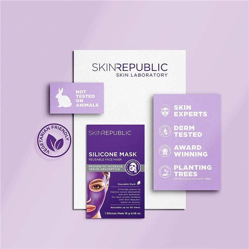 Skin Republic Reusable Silicone Face Mask
