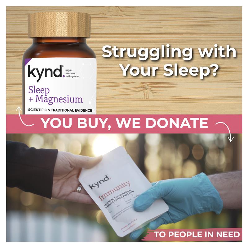 Kynd Sleep + Magnesium 30 Tablets