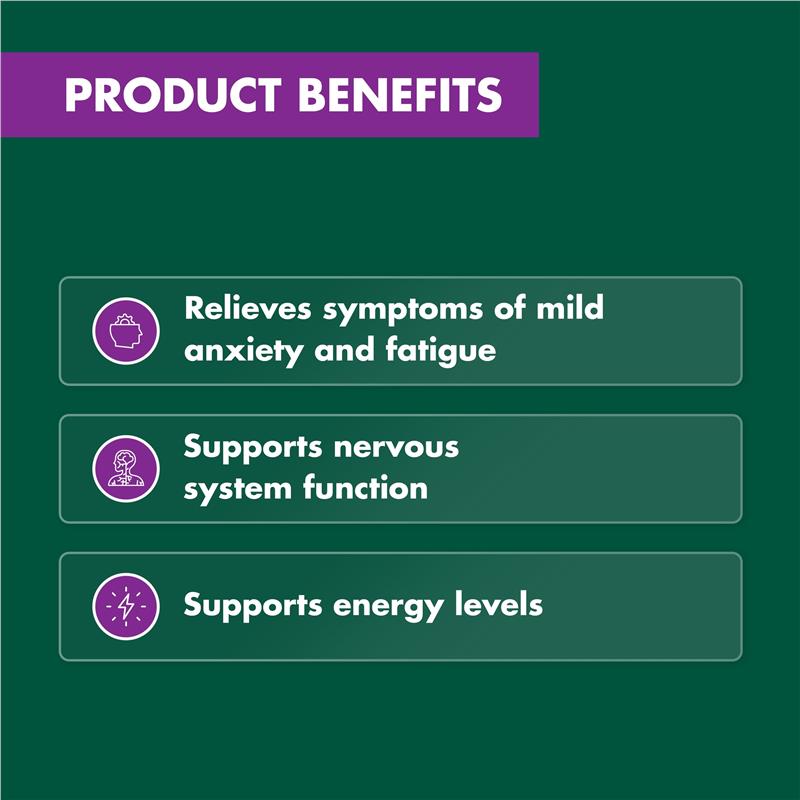 Nature's Own Mild Anxiety Ashwagandha 60 Viên