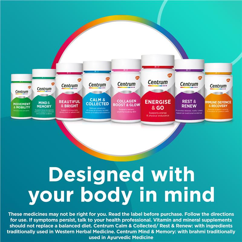 Centrum 健脑与记忆 50 粒胶囊