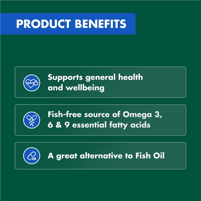 Viên nang Omega 125 từ thực vật của Nature's Own