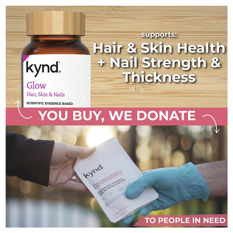 Kynd Glow Hair Skin & Nails 30 Tablets
