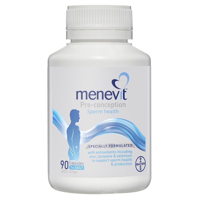 Menevit Pre-Conception Sperm Health Capsules 90 Pack