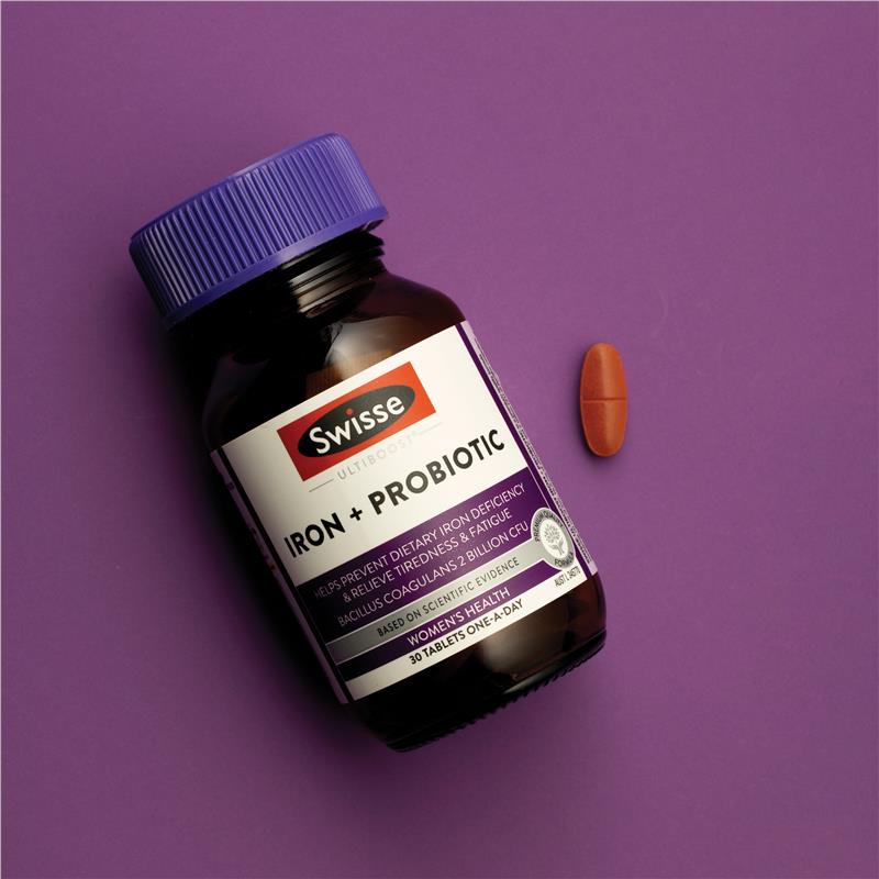 Swisse 铁+益生菌 30 片
