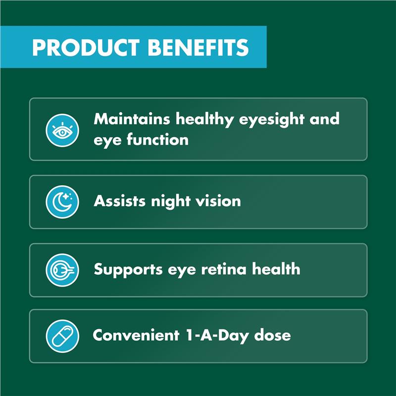 Nature's Own Eye Care 130 Viên nhai
