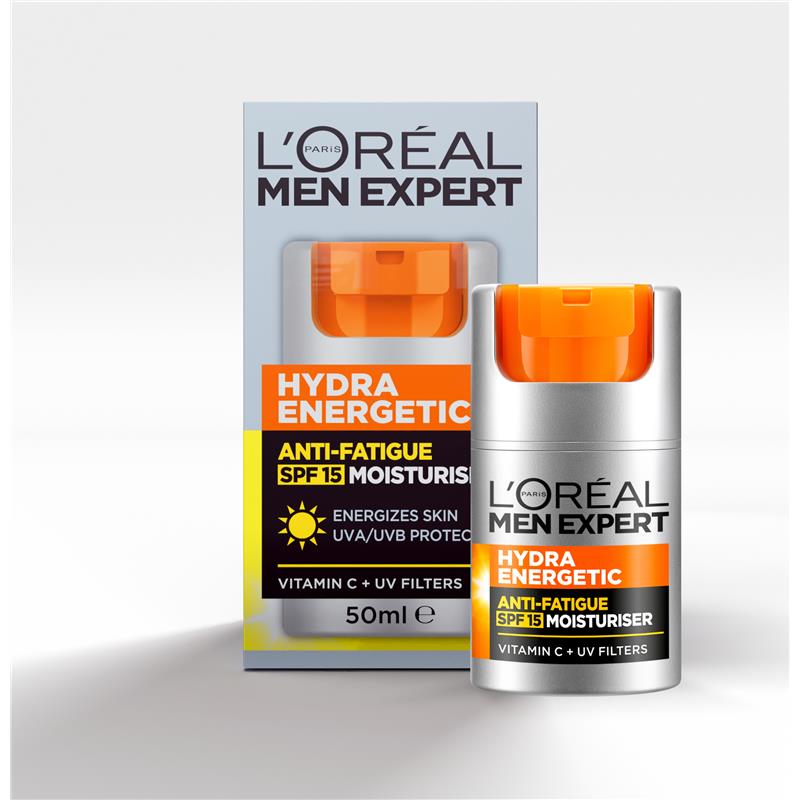 Kem dưỡng ẩm L'Oreal Men Expert Hydra Energetic SPF15 cho nam 50mL