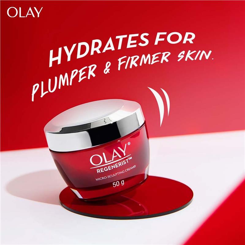 Kem dưỡng ẩm chống lão hóa ban đêm Olay Regenerist Advanced Anti-Ageing Micro-Sculpting 50g