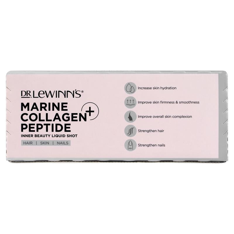 Dr Lewinns Collagen Inner Beauty Liquid Shot Peach 10 x 50ml