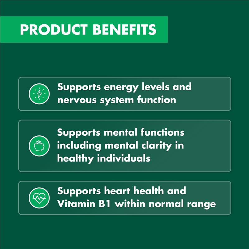 Vitamin B1 cường độ cao của Nature's Own 250mg 75 viên